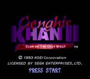 Genghis Khan II: Clan of the Gray Wolf