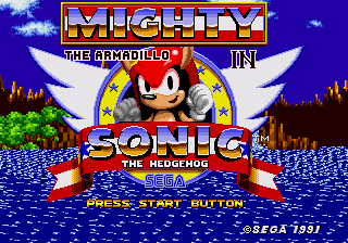 Mighty The Armadillo (With Custom Abilities!) [Sonic 3 A.I.R.] [Mods]