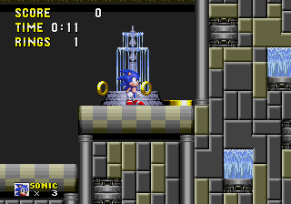 Sonic 2 SMTP Game - Sega Genesis (Mega Drive)