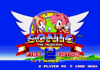 Play Genesis Sonic 1 Pink Edition Online in your browser