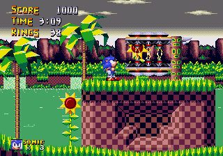 Sonic 1 Flash Flood  SSega Play Retro Sega Genesis / Mega drive video games  emulated online in your browser.