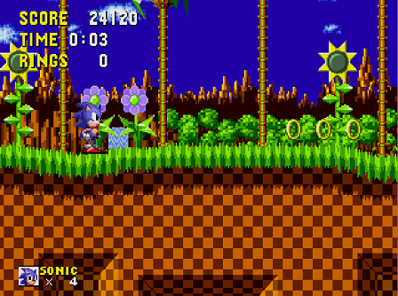 Sonic 1: Contemporary  SSega Play Retro Sega Genesis / Mega drive video  games emulated online in your browser.