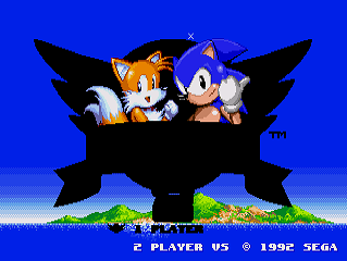 Sonic 2 SMTP Game - Sega Genesis (Mega Drive)